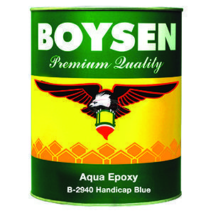 BOYSEN AQUA EPOXY B-2940 HANDICAP BLUE 4LT | Fil-American Hardware